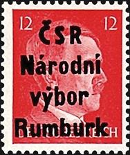 germany-rumburk-local-post-stamp-1945