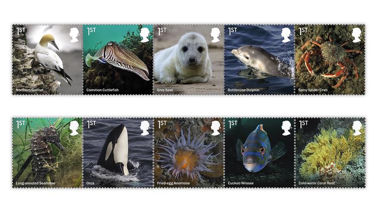 great-britain-2021-wild-coasts-stamps