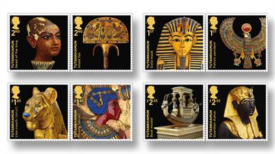 great-britain-2022-king-tutankhamun-stamps