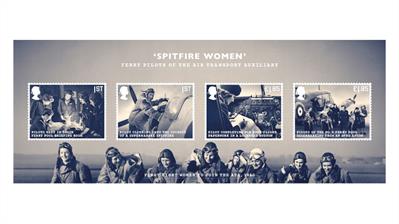 great-britain-2022-unsung-heroes-spitfire-women-stamps-souvenir-sheet