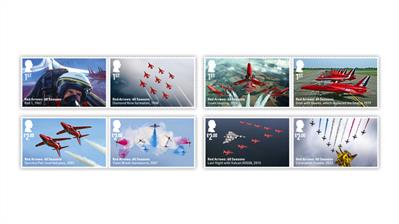 great-britain-2024-red-arrows-stamps