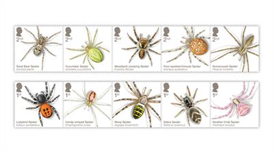 great-britain-2024-spiders-stamps