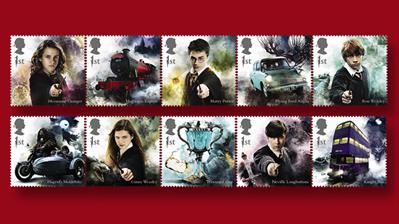 great-britain-harry-potter-set-stamps