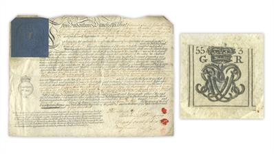 great-britain-king-george-iii-indenture document-embossed-revenue-stamp