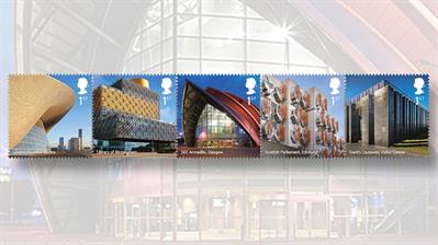 great-britain-landmark-buildings-stamps-london-aquatic-center