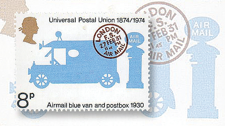 great-britain-pillar-box-1974-universal-postal-union-100th-anniversary-stamp