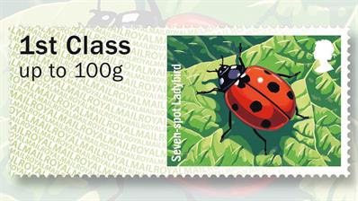 great-britain-seven-spot-ladybird-stamp