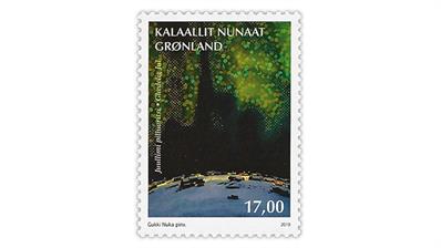 greenland-2019-christmas-northern-lights-stamp