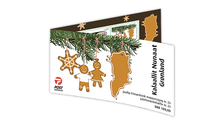 Greenland Christmas stamp 2018 booklet