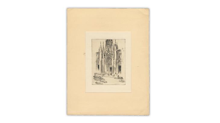 harry-lindquist-1968-christmas-card-saint-patricks-cathedral-new-york-city