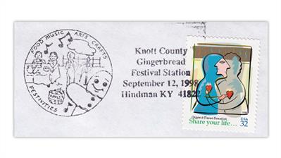 hindman-kentucky-knott-county-gingerbread-festival-pictorial-postmark