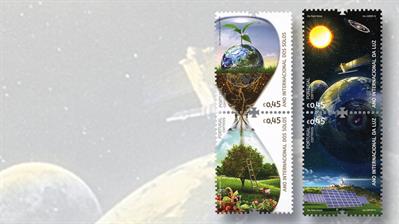 international-year-of-soil-international-year-of-light-stamps