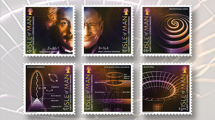 isle-of-man-albert-einstein-stephen-hawking-stamps