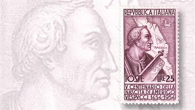 italy-amerigo-vespucci-stamp