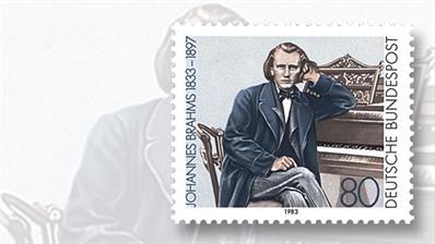 johannes-brahms-germany-commemorative-stamp