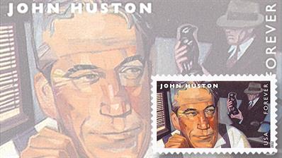 john-huston-film-directors-stamp