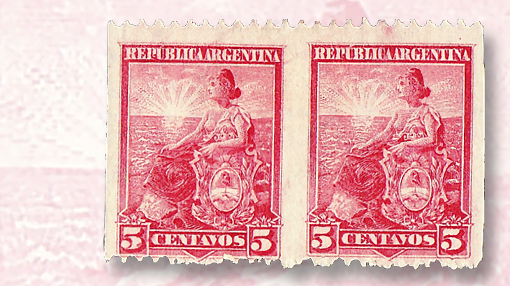 latin-america-argentina-1899-1903-seated-liberty-vertically-imperforate-pair