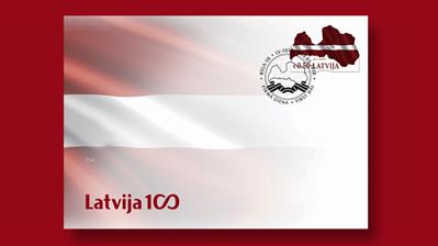 latvia-map-shaped-stamp