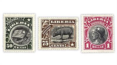 liberia-1906-definitive-stamps