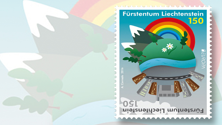 liechtenstein-europa-earth-divided-stamp