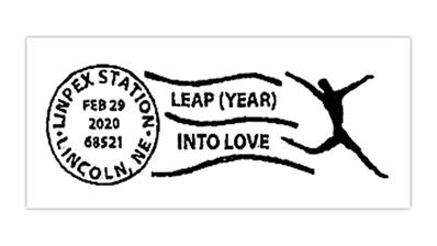 lincoln-nebraska-stamp-club-2020-leap-day-postmark