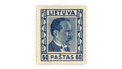 lithuania-1937-president-antanas-smetona-stamp