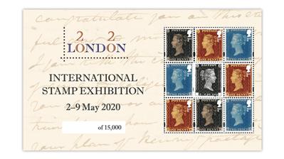 london-2020-penny-black-two-penny-blue-penny-red-souvenir-sheet