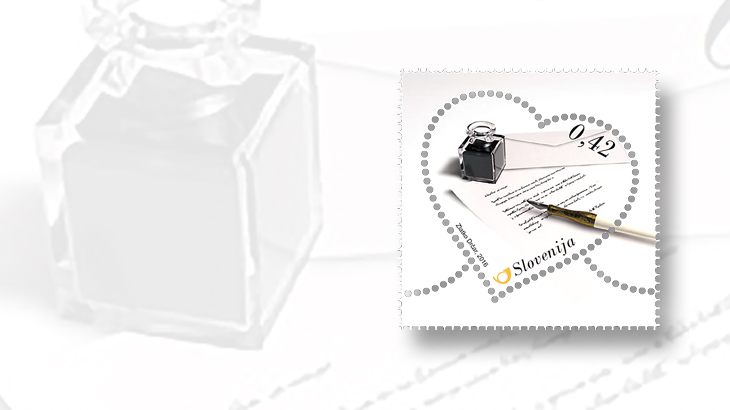 love-letters-hearts-on-stamps-slovenia-valentines-day