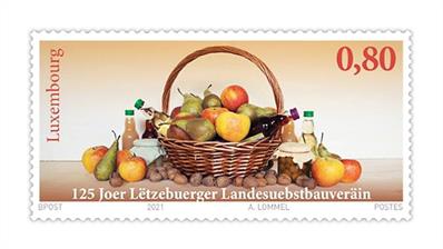 luxembourg-2021-letzebuerger-landesuebstbauverain-125th-anniversary-stamp