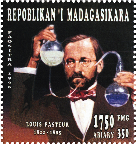 malagasy-republic-louis-pasteur-stamp-1996