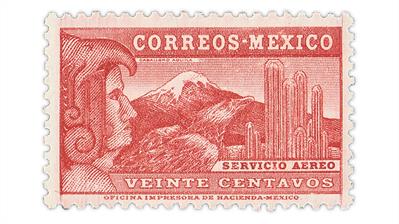 mexico-1936-eagle-man-airmail-stamp-watermark-jack-shartsis