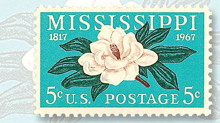 mississippi-statehood-magnolia-stamp