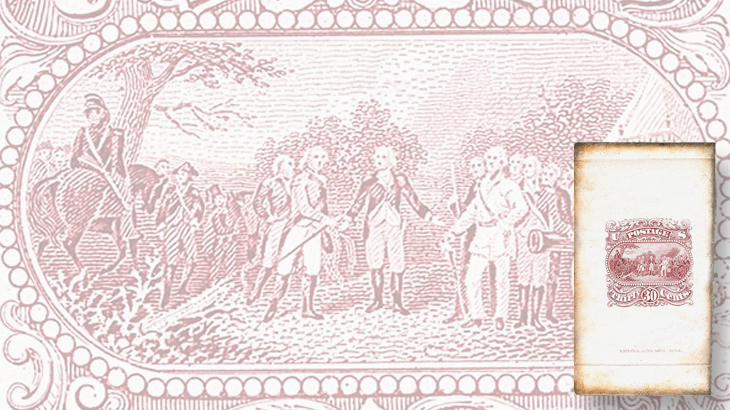 national-banknote-surrender-of-burgoyne-large-die-essay-siegel-auction-2015