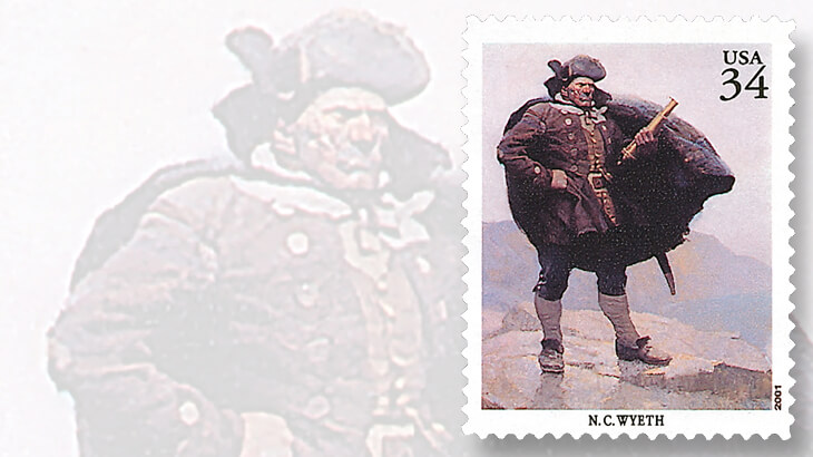 nc-wyeth-stamp-captain-bill-bones-painting