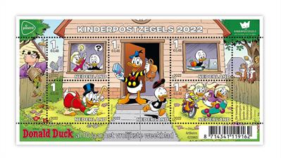 netherlands-2022-donald-duck-comic-strip-70th-anniversary-souvenir-sheet