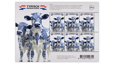 netherlands-2024-typically-dutch-cows-stamp-pane