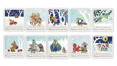 netherlands-december-paper-cutting-art-stamps