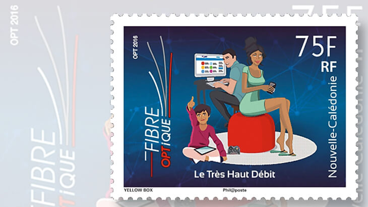 new-caledonia-fiber-optic-stamps