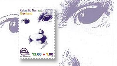 new-stamps-of-the-world-greenland-semipostal-mio-childrens-advocacy-center