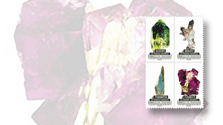 new-stamps-of-the-world-minerals-france-mineral-world-booklet