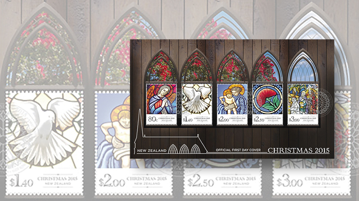 new-stamps-of-the-world-stained-glass-new-zealand-christmas-souvenir-sheet