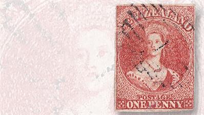 new-zealand-first-stamp-issue