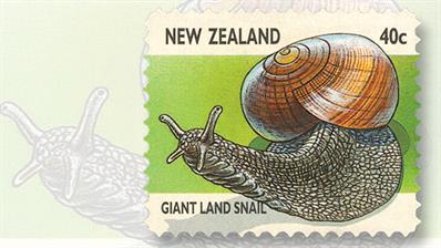 new-zealand-giant-land-snail-stamp