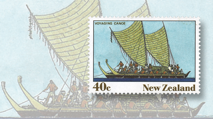 new-zealand-polynesian-voyaging-canoe-stamp