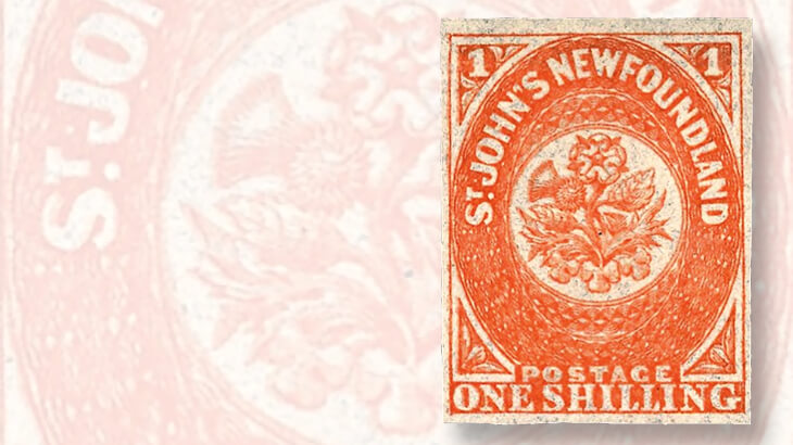 newfoundland-1-shilling-orange-stamp-linns