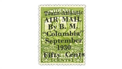 newfoundland-1930-trans-atlantic-miss-columbia-airmail-stamp