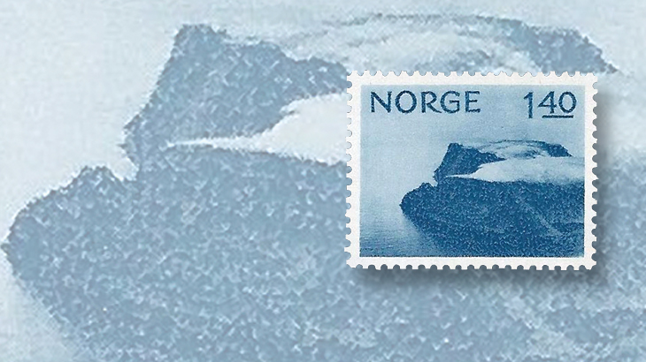 nordic-stamp-scene-norway-1974-north-cape-definitive