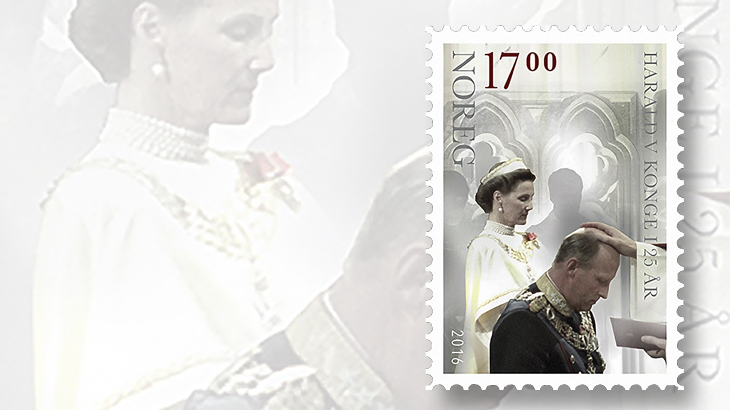 norway-king-harald-v-royalty-stamp