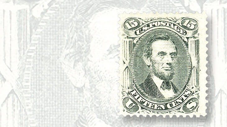 original-gum-15-cent-1867-lincoln-stamp