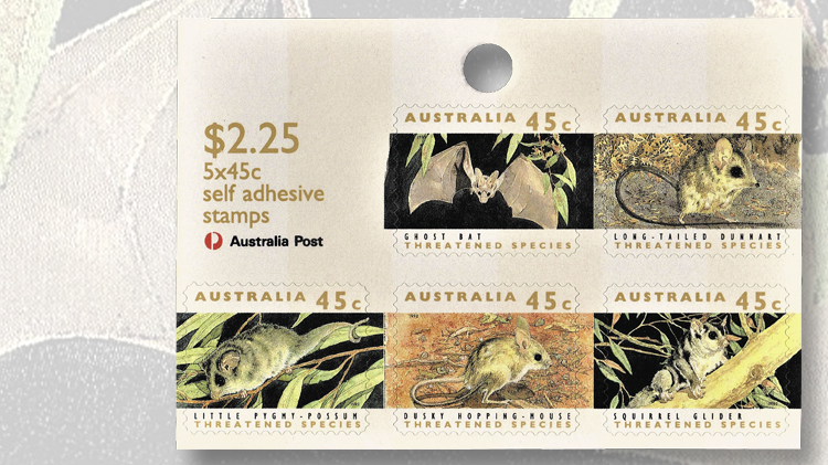 pane-1992-australia-threatened-species-stamps